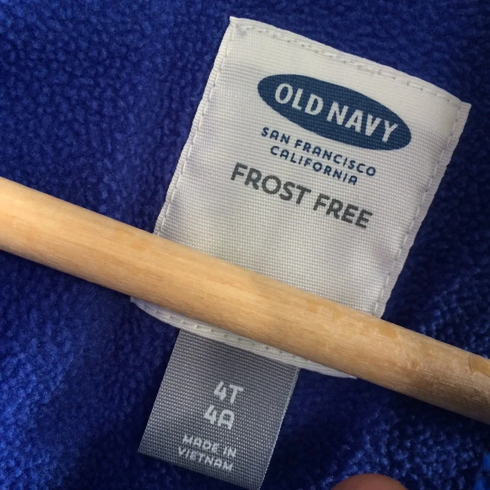 4T Old Navy Frost Free Vest